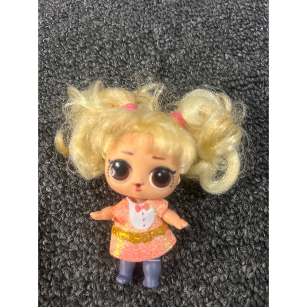 LOL Surprise JK Mini Fashion Doll MC Swag Blonde Hair Glitter Outfit 3 Inch